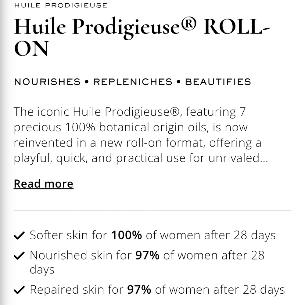 NUXE Huile Prodigieuse® ROLL-ON Brand New 2 Oz - Picture 7 of 7